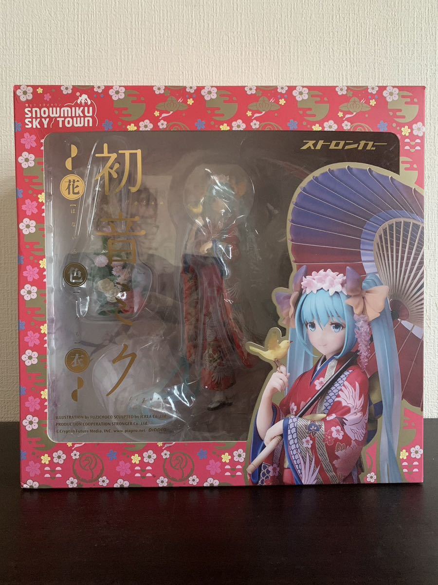 初音ミク ～花色衣～ VOCALOID(ボーカロイド) 1/8 完成品 フィギュア