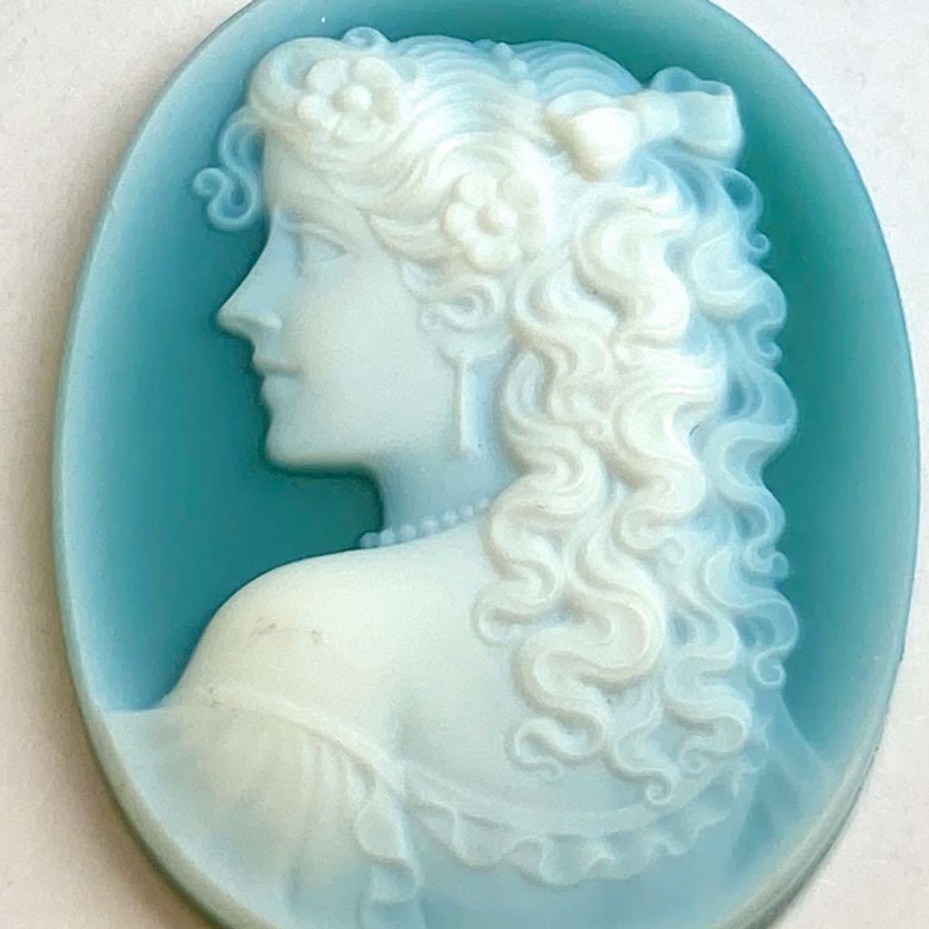 Gerhard Schmidt作 ストーンカメオ 最高級ブラックメノウ Schmidt作