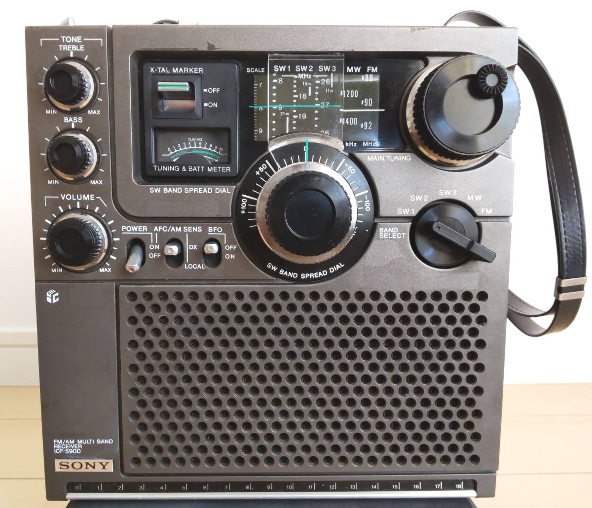 昭和の名機“復活”ソニー・スカイセンサー ICF-5900（ワイドFM対応
