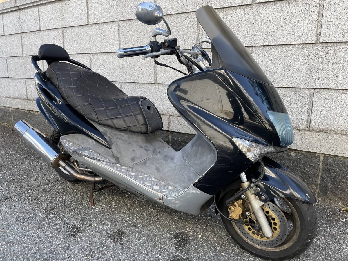 マジェスティ125 FI インジェクション 書類、鍵付き