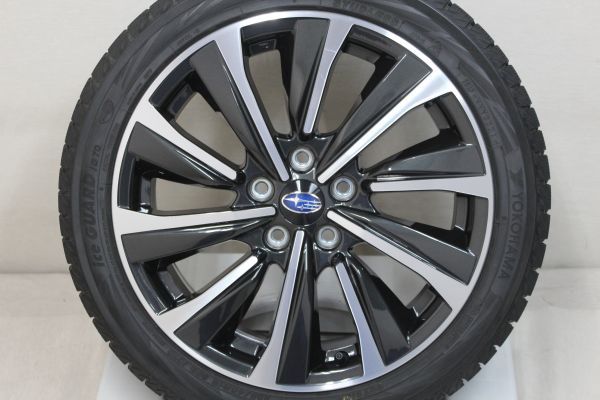 美品 スバル レヴォーグ VN系 STIスポーツ 純正 18インチ ヨコハマ アイスガード iG70 225/45R18 2021年 バリ山 中古スタッドレス レヴォーグ スバル STI 18in STIスポーツ レヴォーグの中古