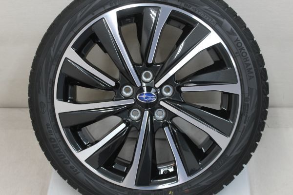 美品 スバル レヴォーグ VN系 STIスポーツ 純正 18インチ ヨコハマ アイスガード iG70 225/45R18 2021年 バリ山 中古スタッドレス レヴォーグ スバル STI 18in STIスポーツ レヴォーグの中古