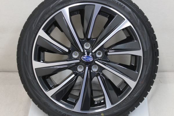 美品 スバル レヴォーグ VN系 STIスポーツ 純正 18インチ ヨコハマ アイスガード iG70 225/45R18 2021年 バリ山 中古スタッドレス レヴォーグ スバル STI 18in STIスポーツ レヴォーグの中古