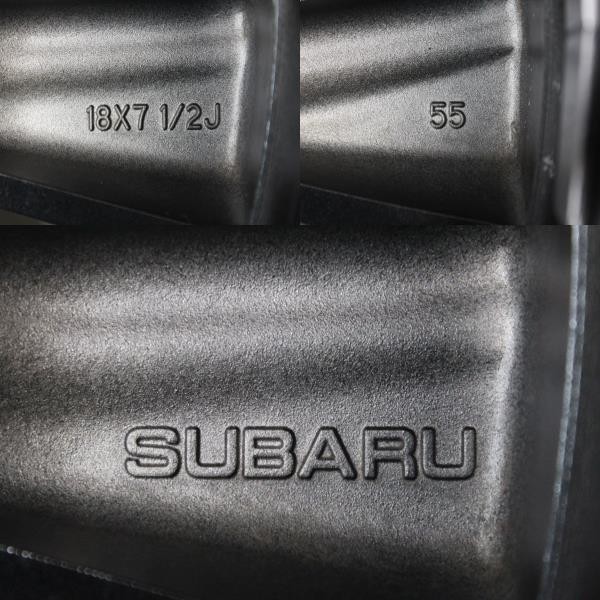 美品 スバル レヴォーグ VN系 STIスポーツ 純正 18インチ ヨコハマ アイスガード iG70 225/45R18 2021年 バリ山 中古スタッドレス レヴォーグ スバル STI 18in STIスポーツ レヴォーグの中古