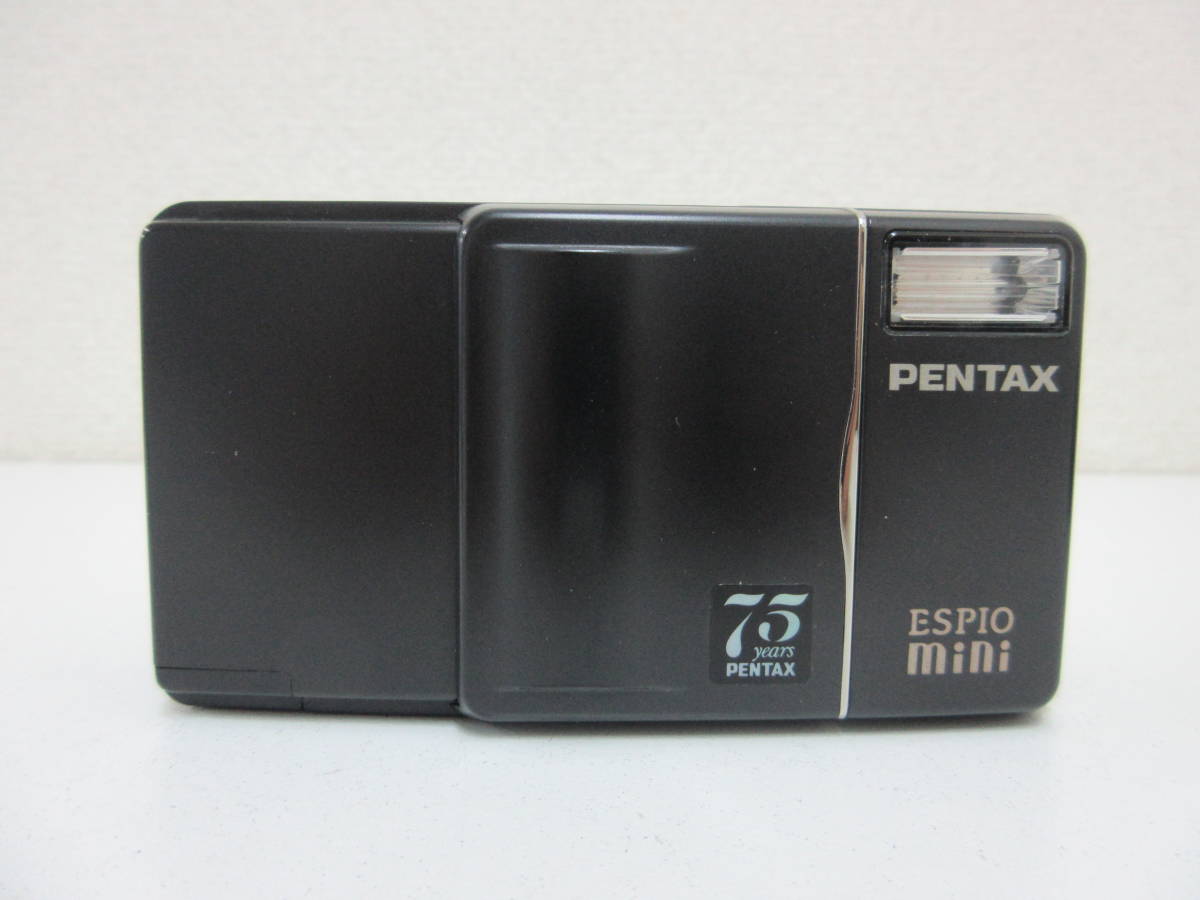 中古 カメラ PENTAX ペンタックス ESPIO mini 75周年モデル ブラック