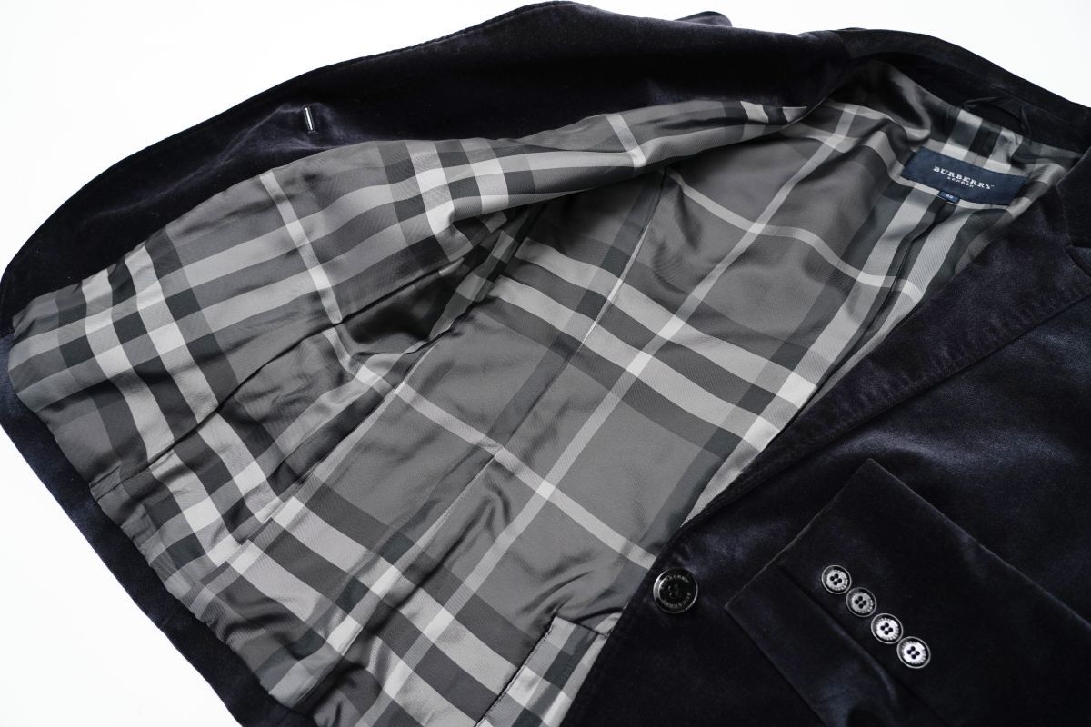 TG6634◎バーバリー BURBERRY LONDON 別珍 テーラードジャケット 