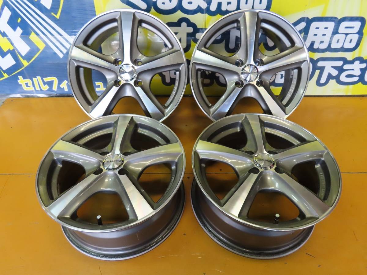 ☆KYOHO リヴァッツァ 15インチ アルミ ホイール 6.5J +40 4穴 PCD100 