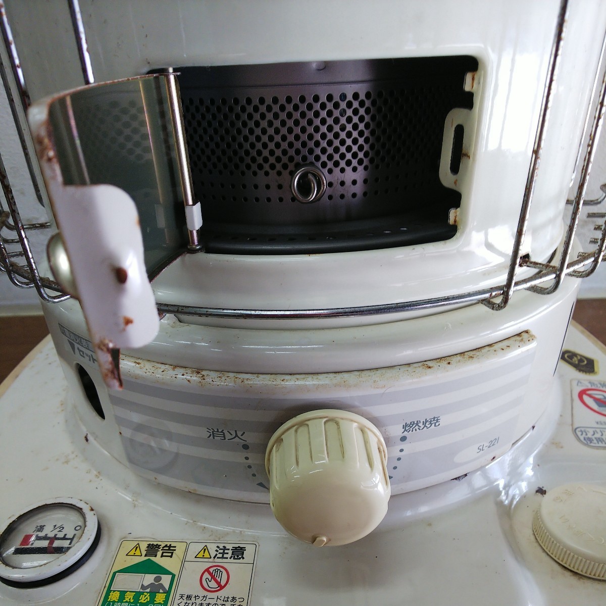 石油ストーブ コロナ SL-221 CORONA 激安 セール 木造17畳 | 自然通気 