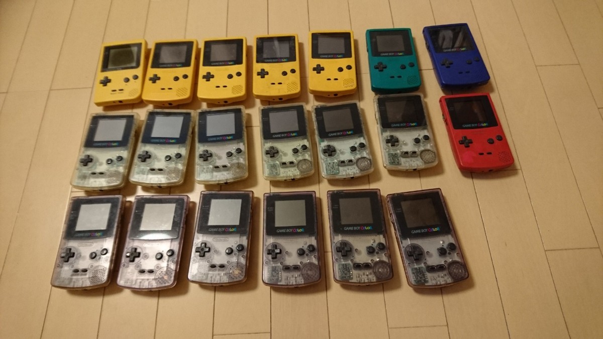 ゲームボーイカラー・ゲームボーイライト ジャンクセット