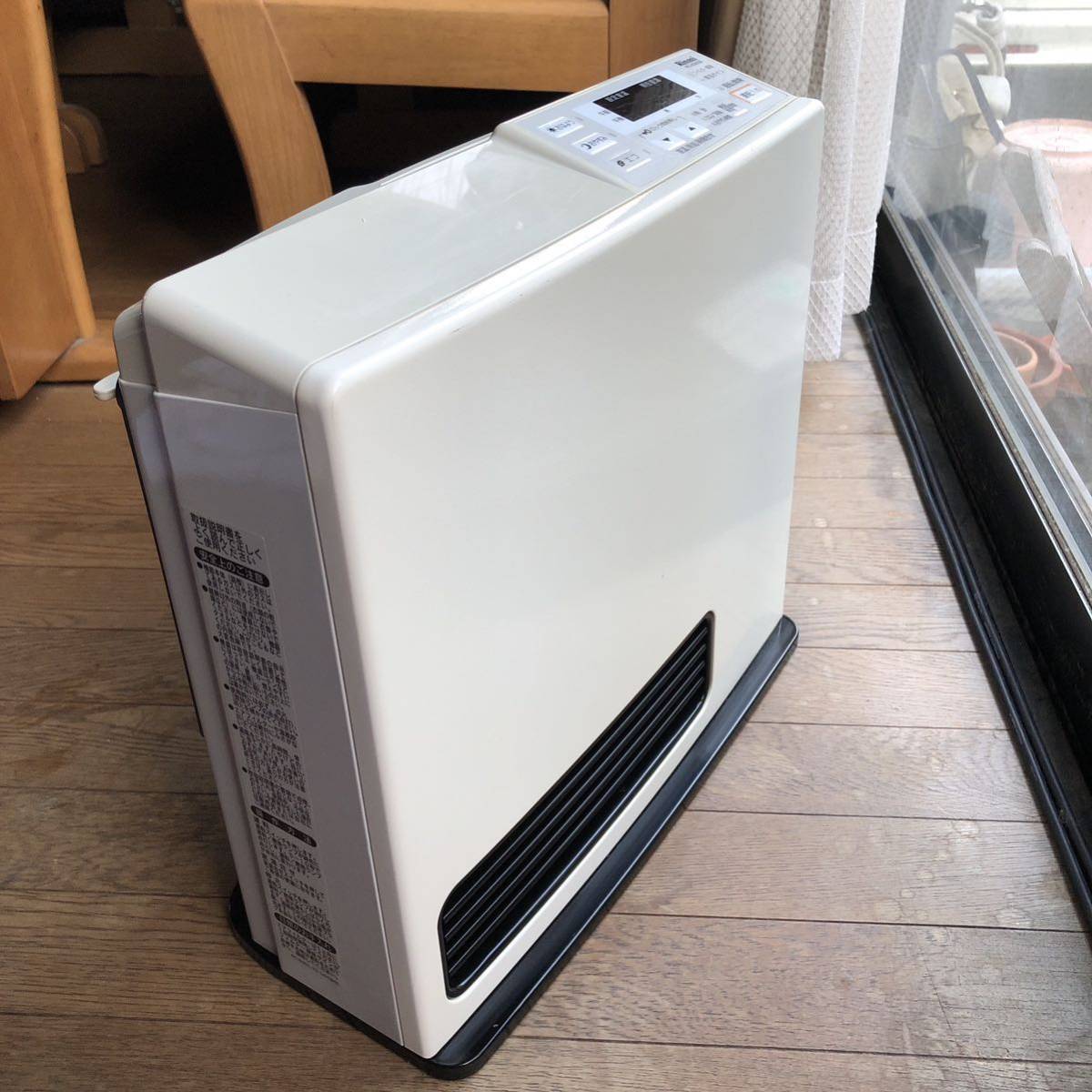 ガスファンヒーター リンナイ Rinnai 都市ガス RC-K2402E ガスホース2m