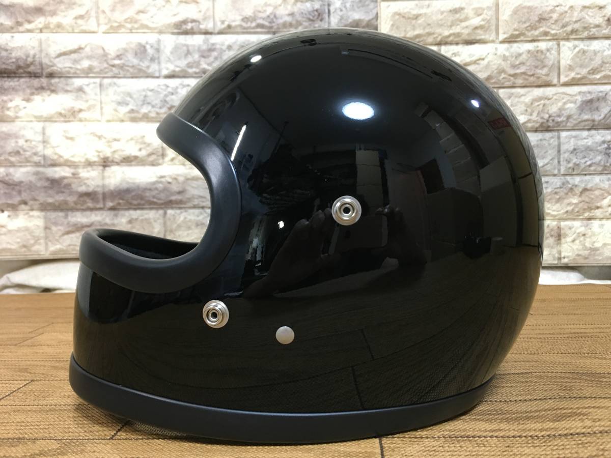 フルフェイスヘルメット ブラック色 Mサイズ表記 | フルフェイス フル