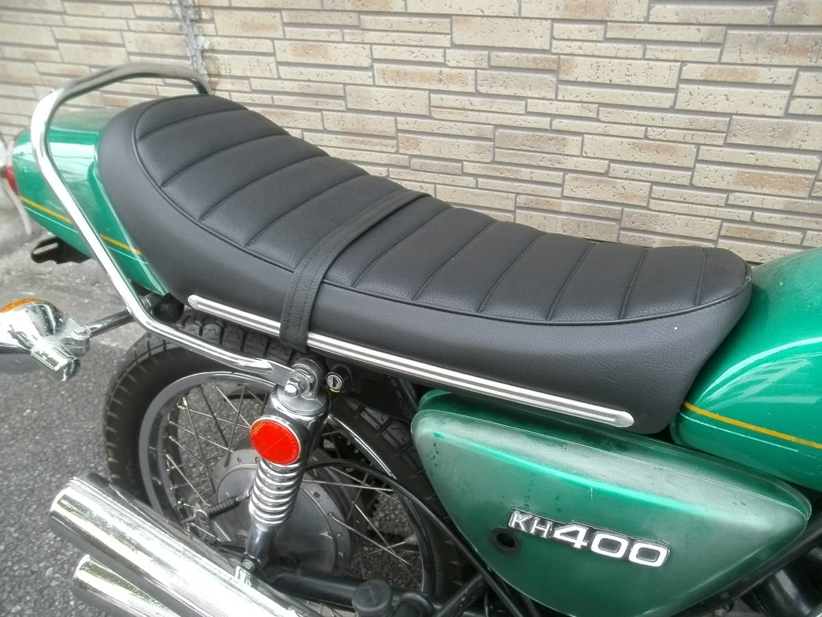 KH250 KH400 フラットシート サーフシート 張替後未使用 CBX400F 