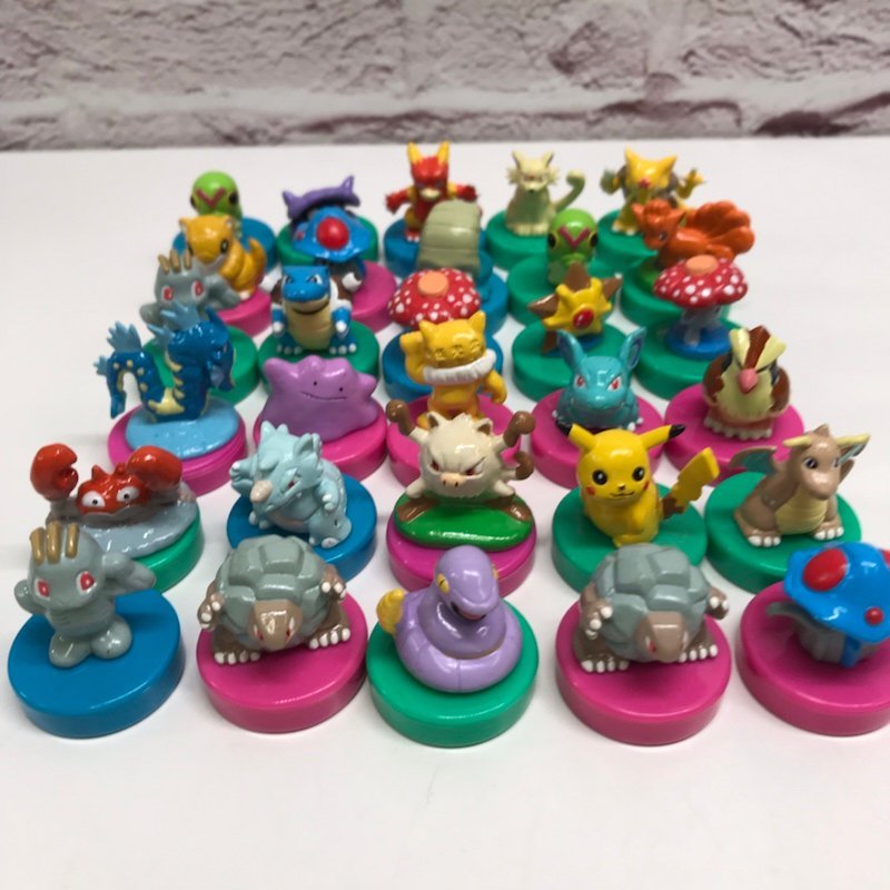 ポケモン キャラクタースタンプまとめ 当時物 ピカチュウ トゲピー