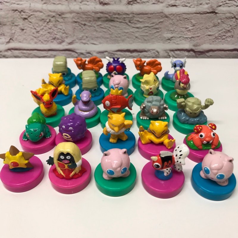 ポケモン キャラクタースタンプまとめ 当時物 ピカチュウ トゲピー