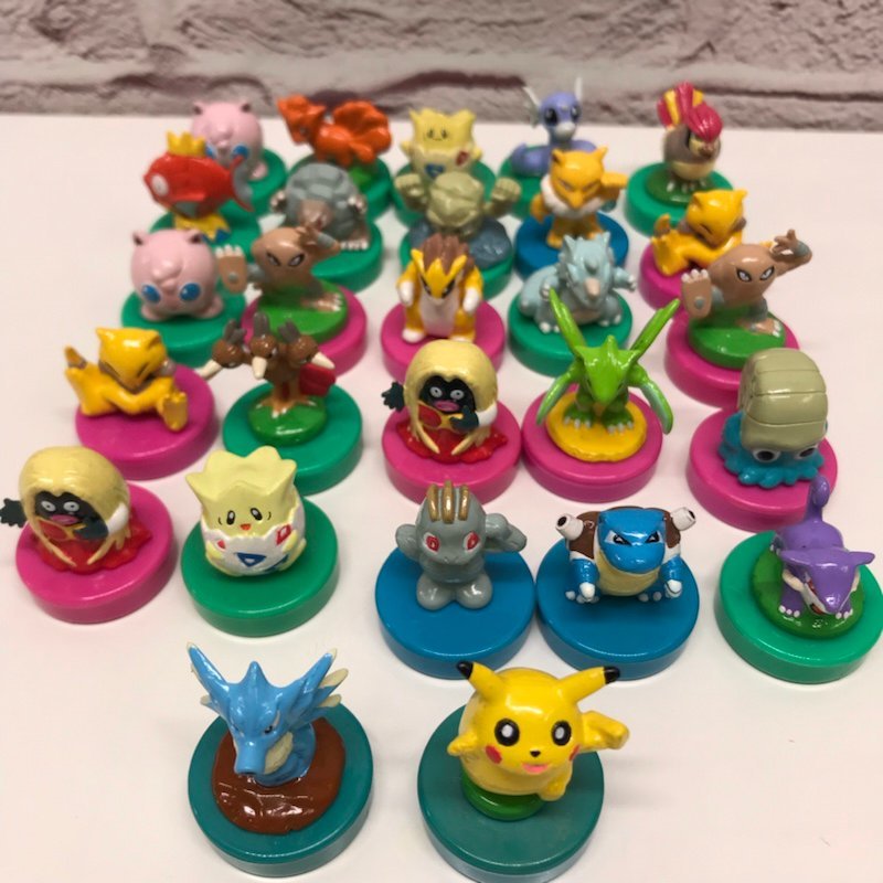 ポケモン キャラクタースタンプまとめ 当時物 ピカチュウ トゲピー