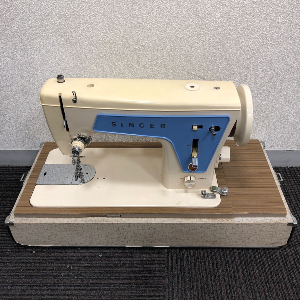 ジャンク品】11-43 SINGER シンガー ミシン 足踏みペダル ハンド