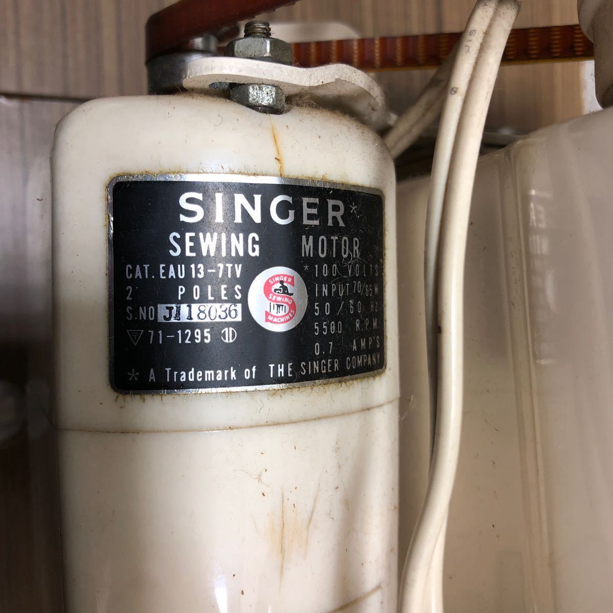 ジャンク品】11-43 SINGER シンガー ミシン 足踏みペダル ハンド 