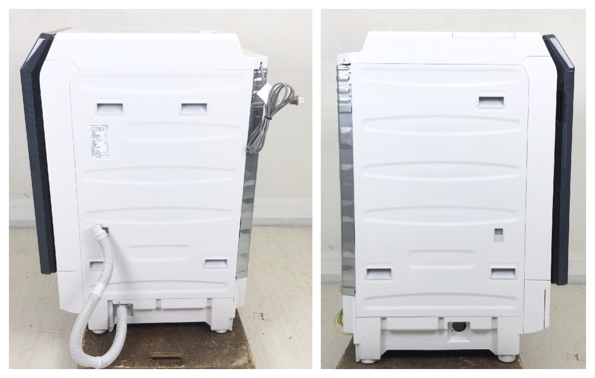 1211 SHARP シャープ ドラム式洗濯乾燥機 ES-W112-SR 2019年製 右開き
