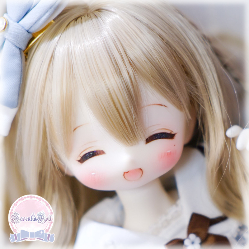 【RosenliaDoll】1/6スケールドール用カスタムヘッド Tinyfox PONPONG白巧　カスタムヘッド＋衣装一式+ウィッグ