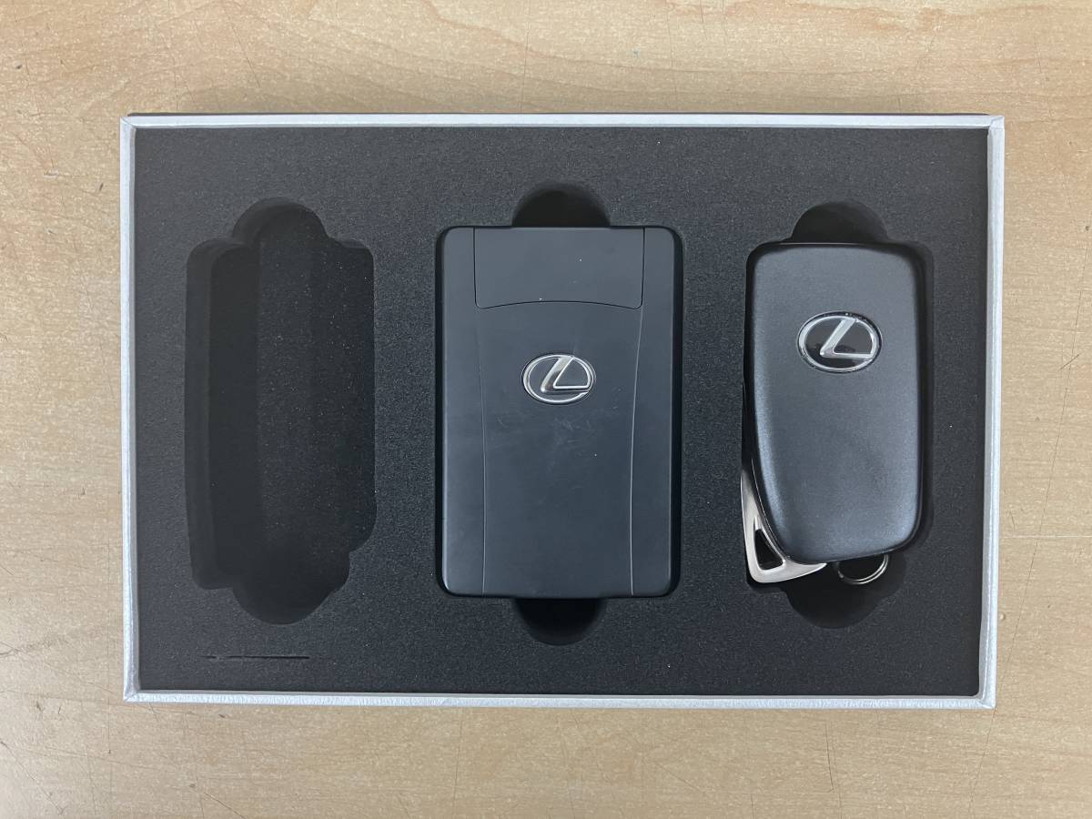 (S1071)LEXUS　純正スマートキー　3ボタン　基盤番号213451-3950+カードキー14CAM　RX(AGL20)他 【動作確認済】☆即決☆送料無料☆彡