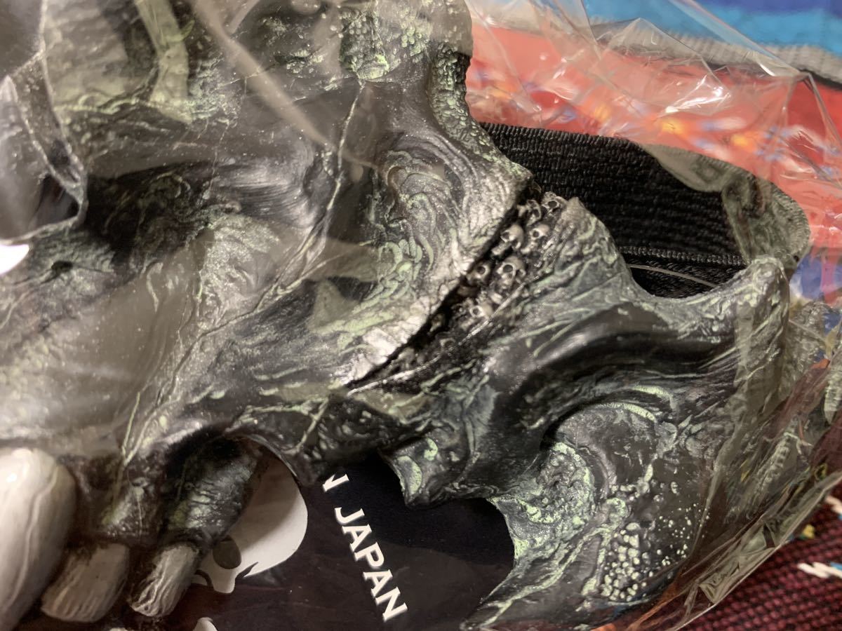 未使用 VOLK TACTICAL GEAR フェイスガード Black ogre silver VTG 鉄