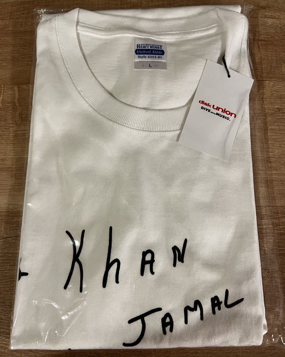 Khan Jamal Creative Art Ensemble 「Drum Dance To The Motherland 」ジャケットTシャツ Lサイズ 【ディスクユニオンお茶の水ソウル限定】