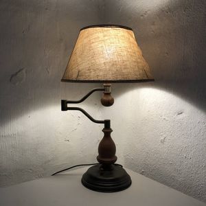 新品未使用 池田製作所 テーブルスタンド 照明 クラシカル アーム可動