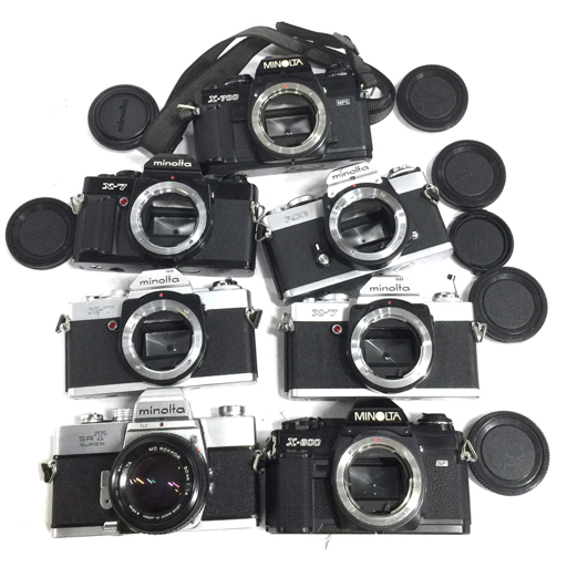 MINOLTA レンズ MINOLTA SRT SUPER MD ROKKOR 50mm 1:1.4 X-7 含む フィルムカメラ