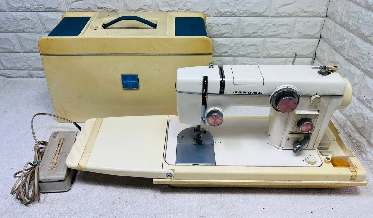 JANOME MODEL ミシン ジャノメ - 昭和 Yahoo!オークション よろづ