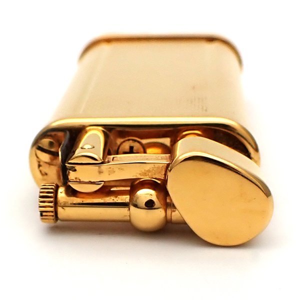 1円～】Dunhill ガスライター ユニーク GP ゴールドカラー 着火未確認