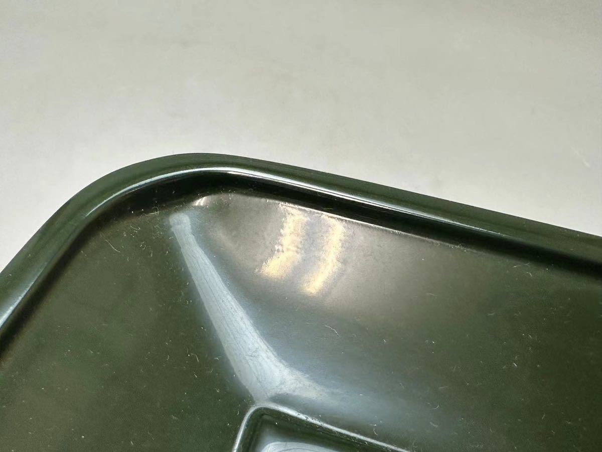 A1018 白井正斎作 乾漆茶入盆 四方盆 茶道具 煎茶道具 茶器 漆器