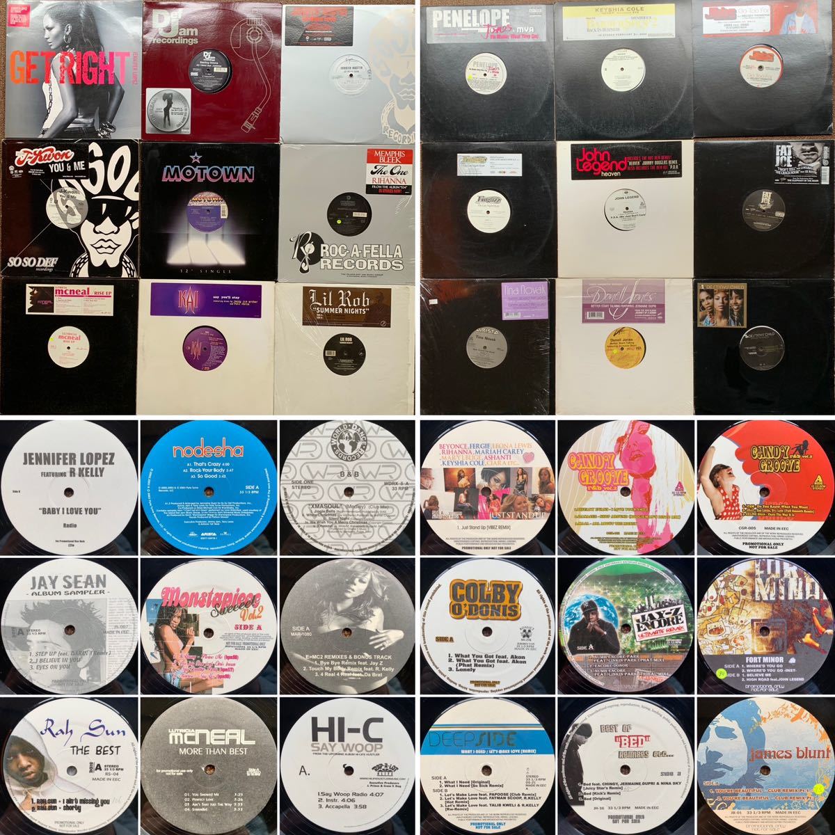 送料無料 全LP】HIP HOP、R&B 他 16枚セット (NICE & SMOOTH、NEW