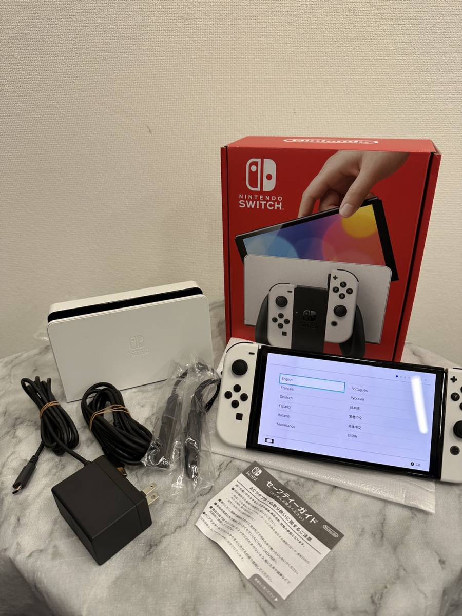 1029□中古品 任天堂 Nintendo ニンテンドースイッチ SWITCH 有機EL
