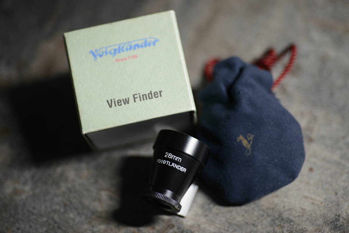 フォクトレンダー 28mm View Finder M ブラックペイント voigtlander