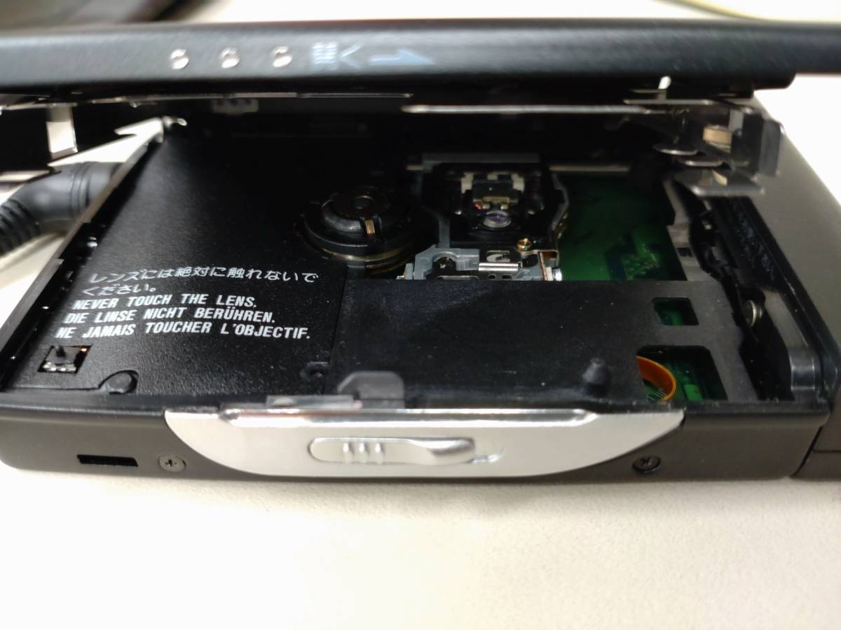 SHARP シャープ MD-S25-B ポータブルMDプレーヤー 動作確認済み