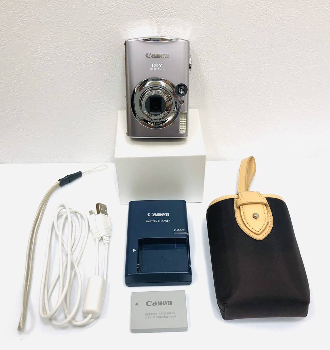 OT1728) Canon IXY 900IS デジカメ / 充電器等 付属品有り / キャノン