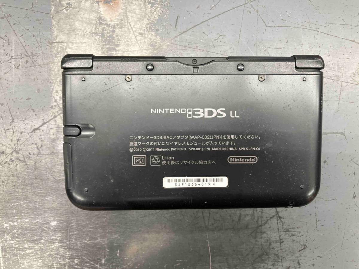 ジャンク Newニンテンドー3DS LL:メタリックブラック(REDSVAAA