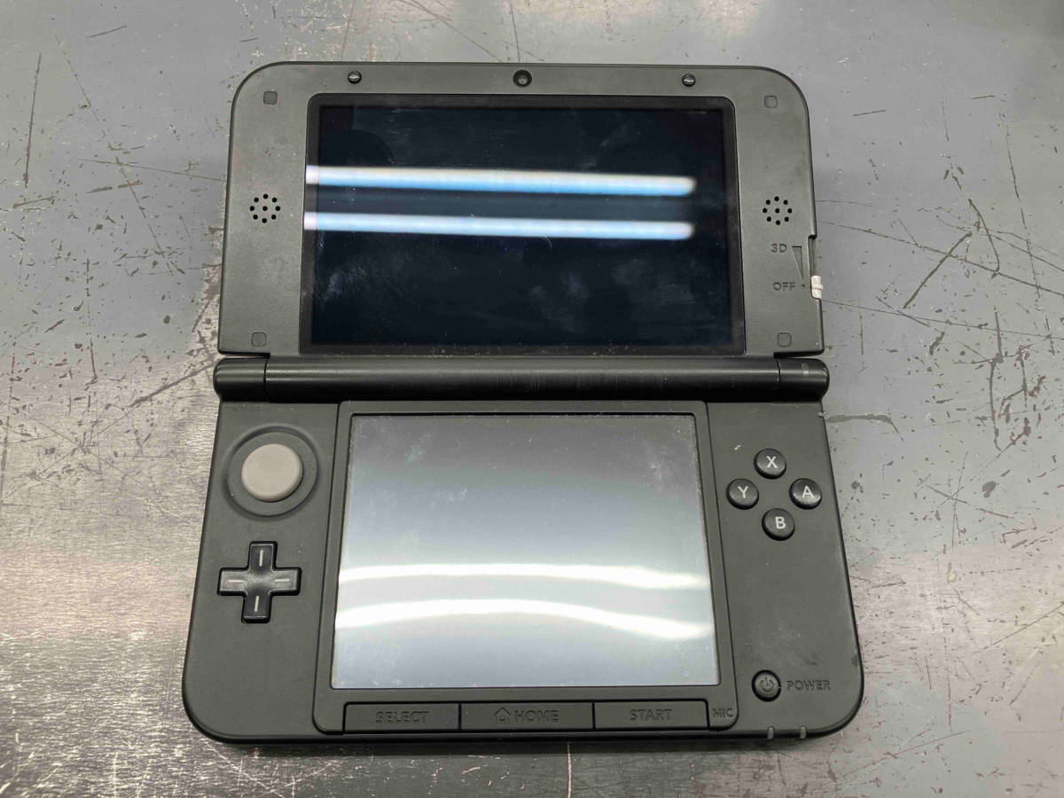 ジャンク Newニンテンドー3DS LL:メタリックブラック(REDSVAAA