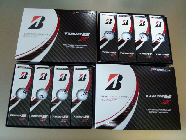◇2022年！新品◇ブリヂストン New TOUR B X/コーポレート/2ダース ”B