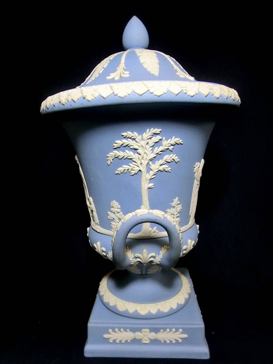 1000円スタート 置物 WEDGWOOD ウェッジウッド ジャスパー ペール