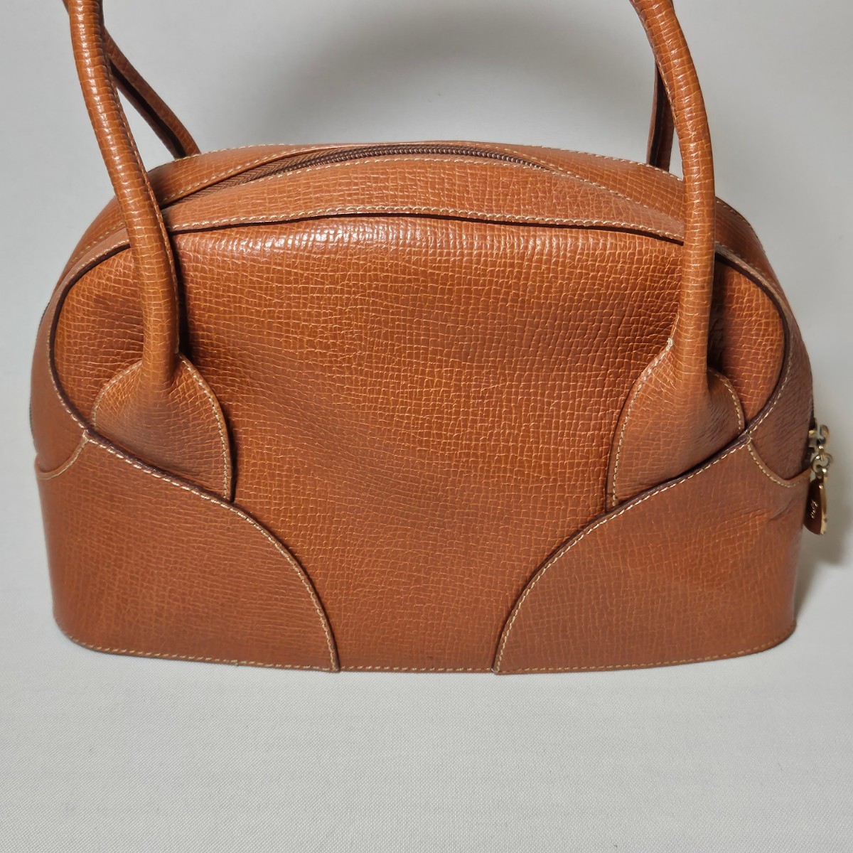1円スタート】 LOEWE ロエベ 型押し ハンドバッグ ブラウン | 1STSSS.COM