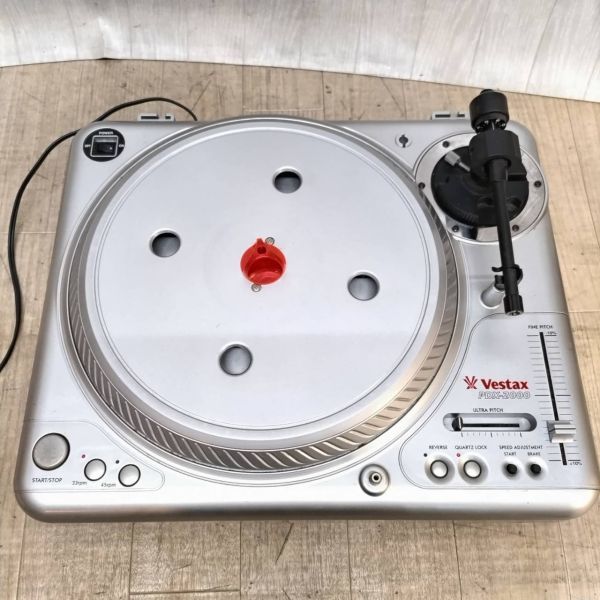VESTAX PDX-2000 ターンテーブル ベスタクス 通電確認済み オーディオ