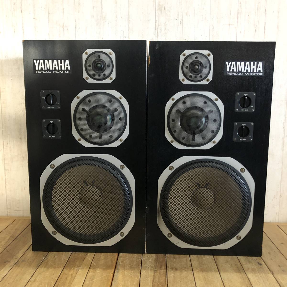 YAMAHA NS-1000M MONITOR 3ウェイ密閉型スピーカー② YAMAHA
