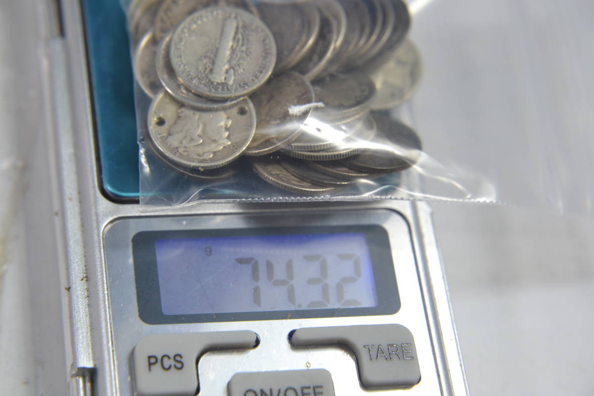 身辺整理・USAジュピリーダイム銀900銀貨27枚 - アメリカ 1997 1 
