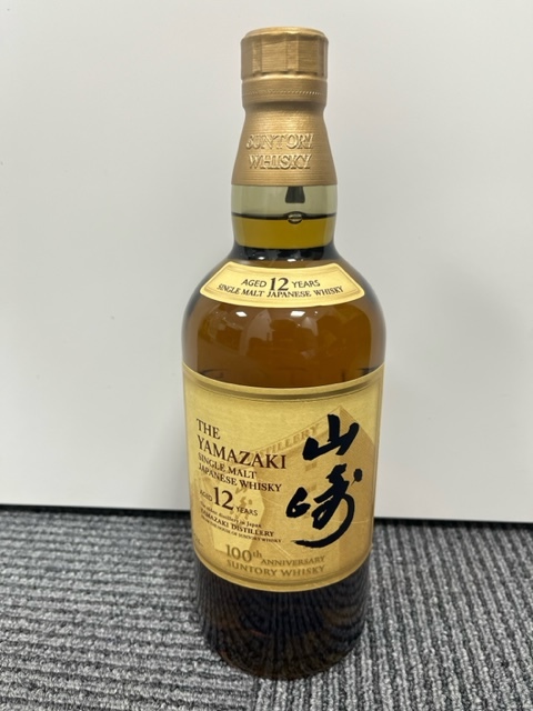 25766☆サントリー 山崎12年 100周年記念ラベル 700ml 新品 未開栓 100周年