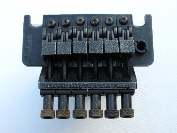 Jackson　ジャクソン　JT-6　フロイドライセンスブリッジ　黒　分解清掃済み　分解清掃済み　完動品　88年製Charvel MODEL SH