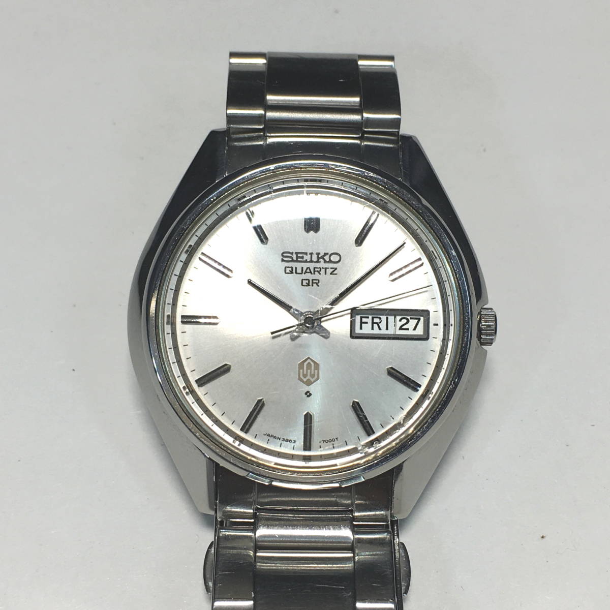 SEIKO セイコー QUARTZ QR クオーツ　3863-7001 メンズ　腕時計 動作未確認