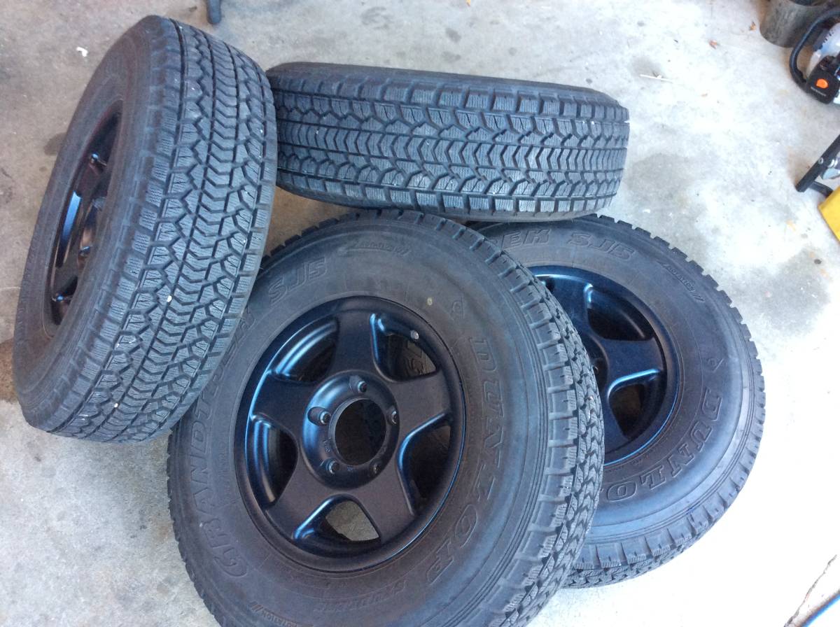 ランクル70用！235/80R16 ダンロップSJ-5 & ホイール ブラッドレーV 