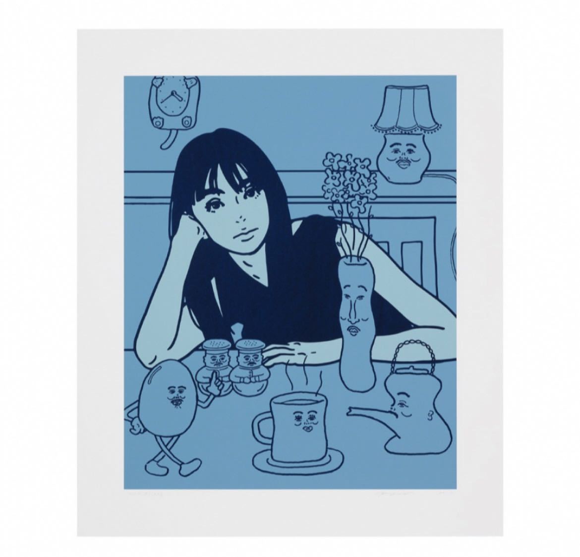 KYNE NONCHELEEE untitled 2023 シルクスクリーン ED100 KYNE