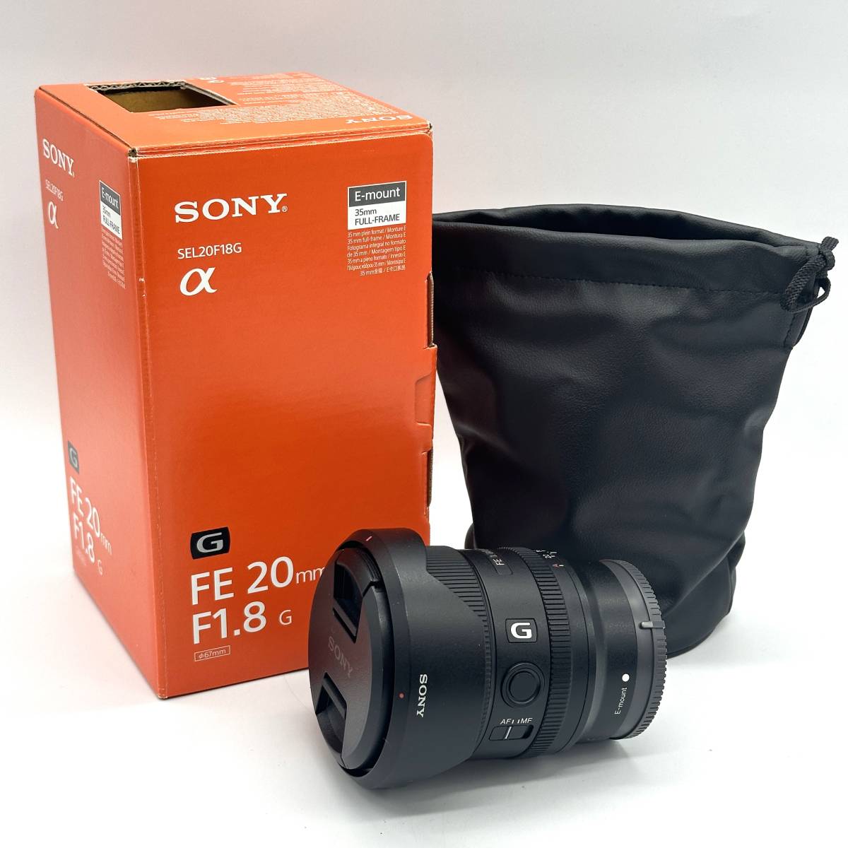 美品】SONY ソニー SEL20F18G FE20mmF1.8 G デジタル一眼カメラα E 